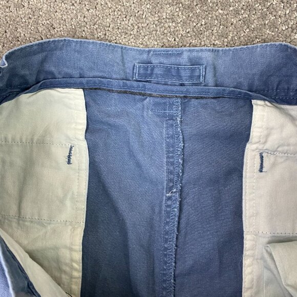 LL Bean Tropic Weight Cargo Shorts Men's 36 Blue 10" Comfort Waist Utility - Picture 7 of 13
